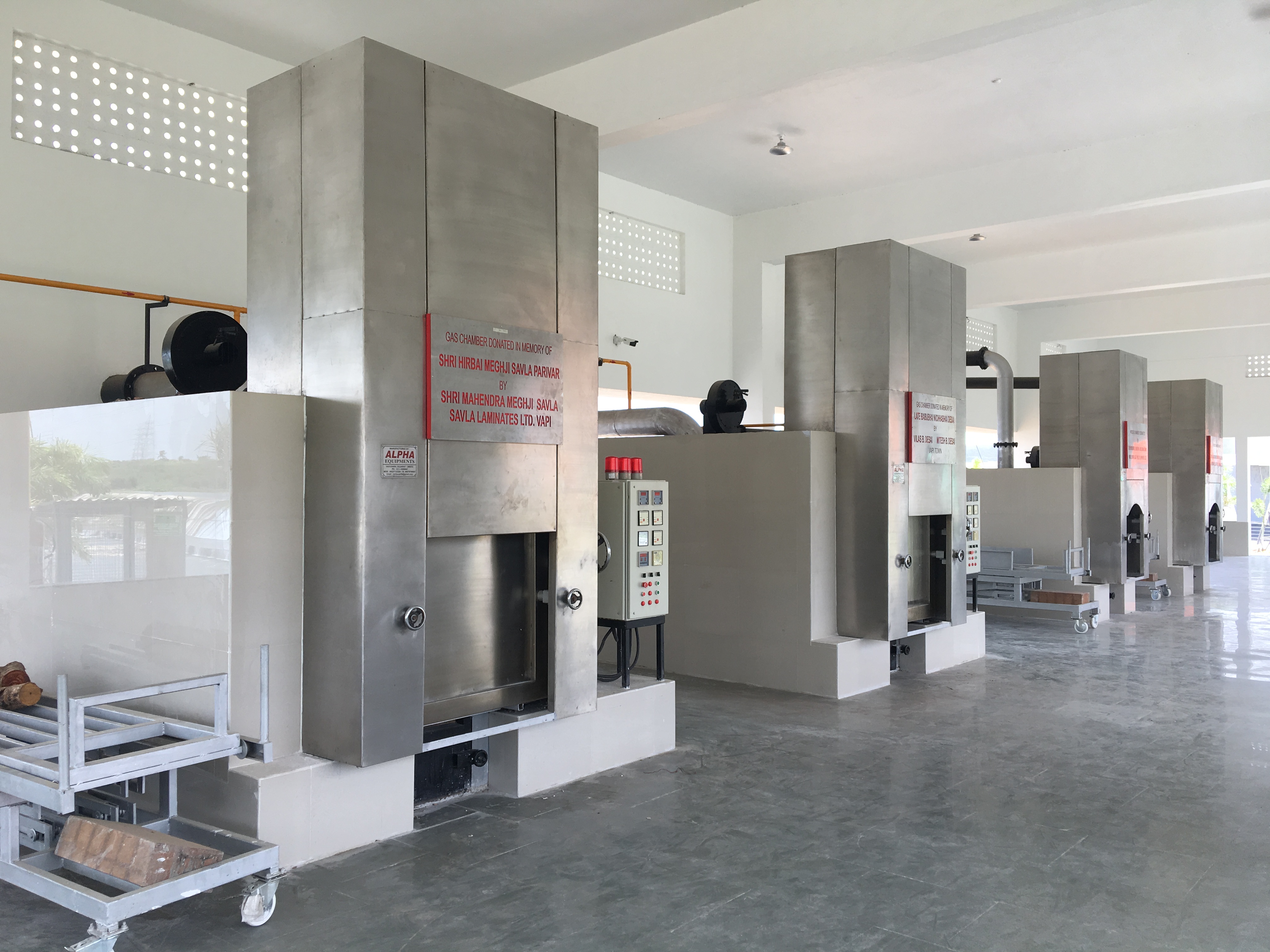 Gas Based Cremation Furnace System ALPHA EQUIPMENTS in Vadodara, India Gas Based Cremation Furnace System ALPHA EQUIPMENTS in Vadodara, India